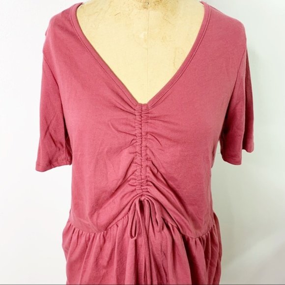 Sweet Claire Ruched Detail Knit Short Slee… - Picture 2 of 5